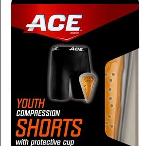 Sport Compression Shorts w/ Protective Cup
